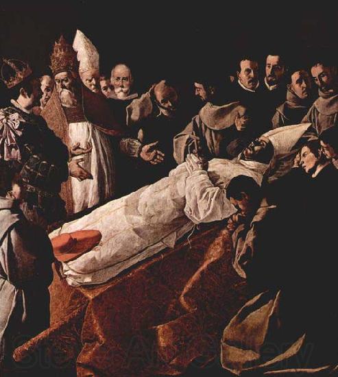 Francisco de Zurbaran The Death of St. Bonaventure